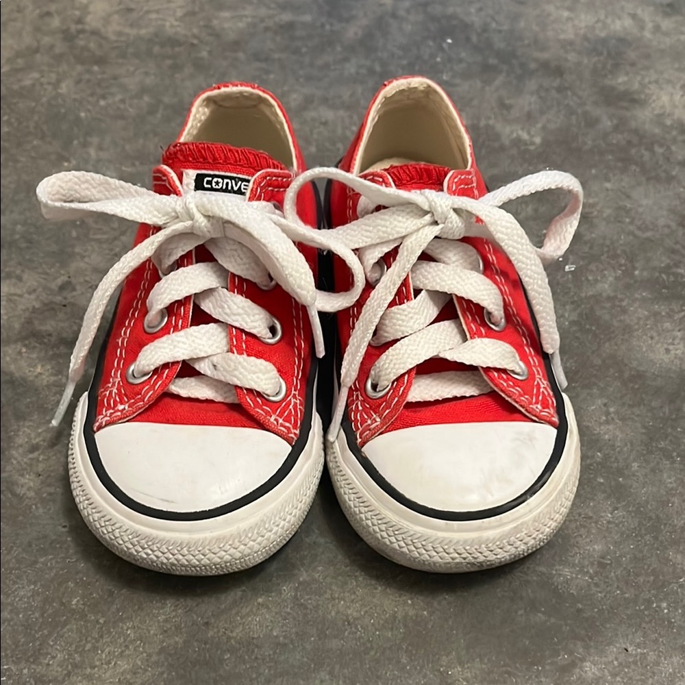 Converse Kids Red Sneakers